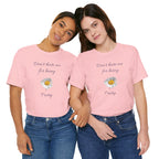 Cute Women's Shirt,Sunny Daisy Jersey Tee,Great gift for Teens,Birthday Gift,Casual Wear for Woman-Don't hate me for being pretty-
