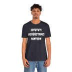 Unisex Jersey Tee - Comfort & Style for All Occasions | Casual Wear, Birthday Gift, Graphic Tees. ¡UYUYUY ASUSTAME PANTEON!'
