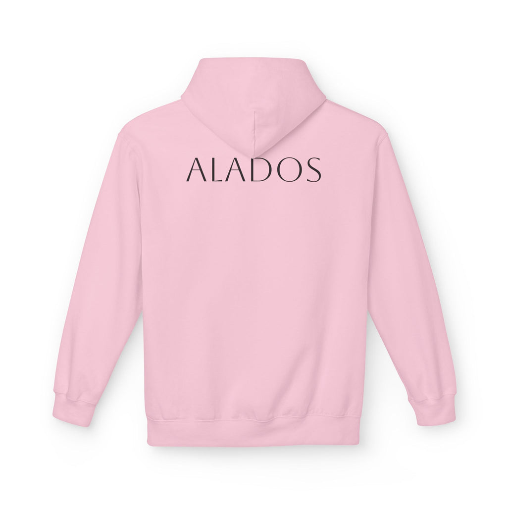 Alados Winged Logo Hoodie — Minimalist Angel Wings Pullover