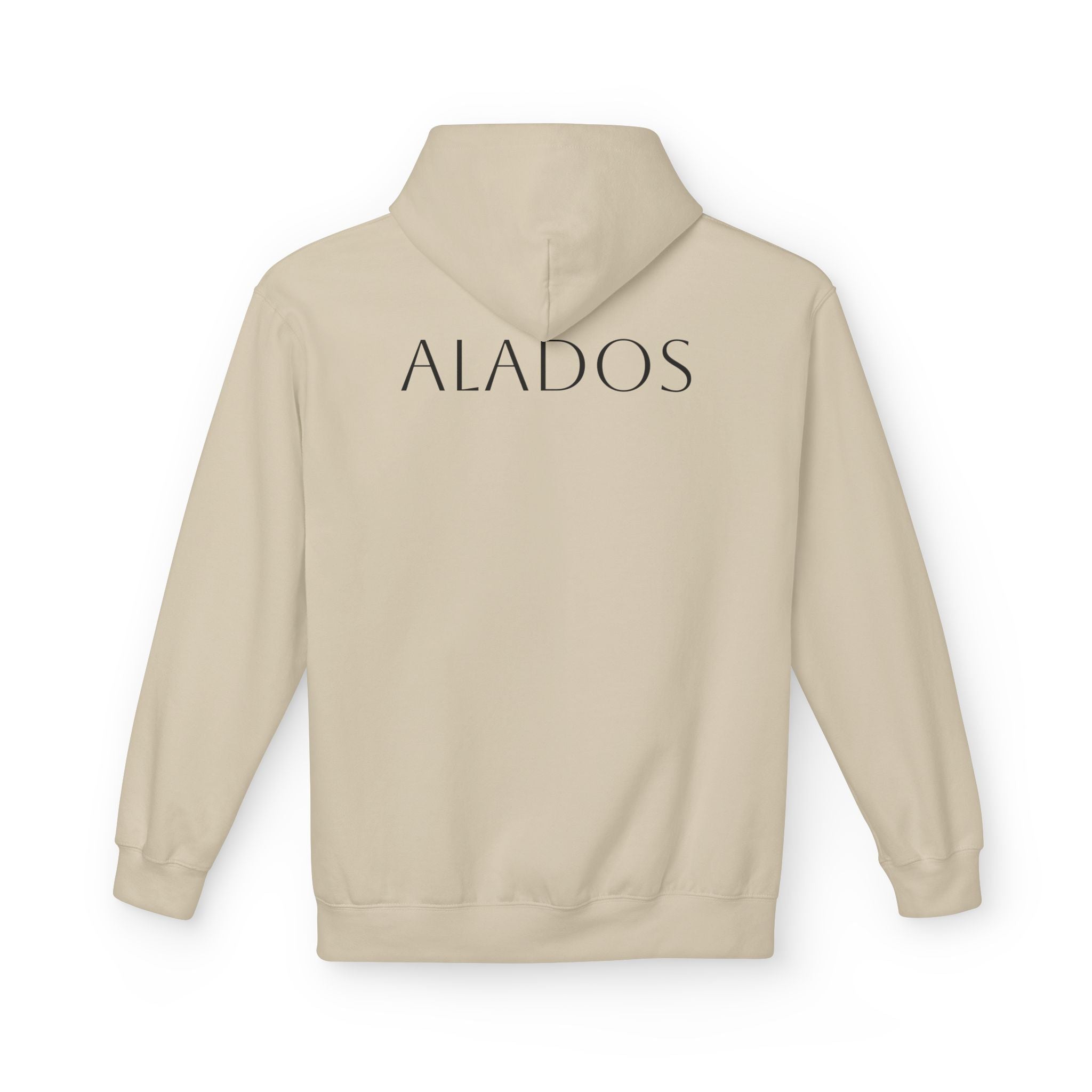 Alados Winged Logo Hoodie — Minimalist Angel Wings Pullover