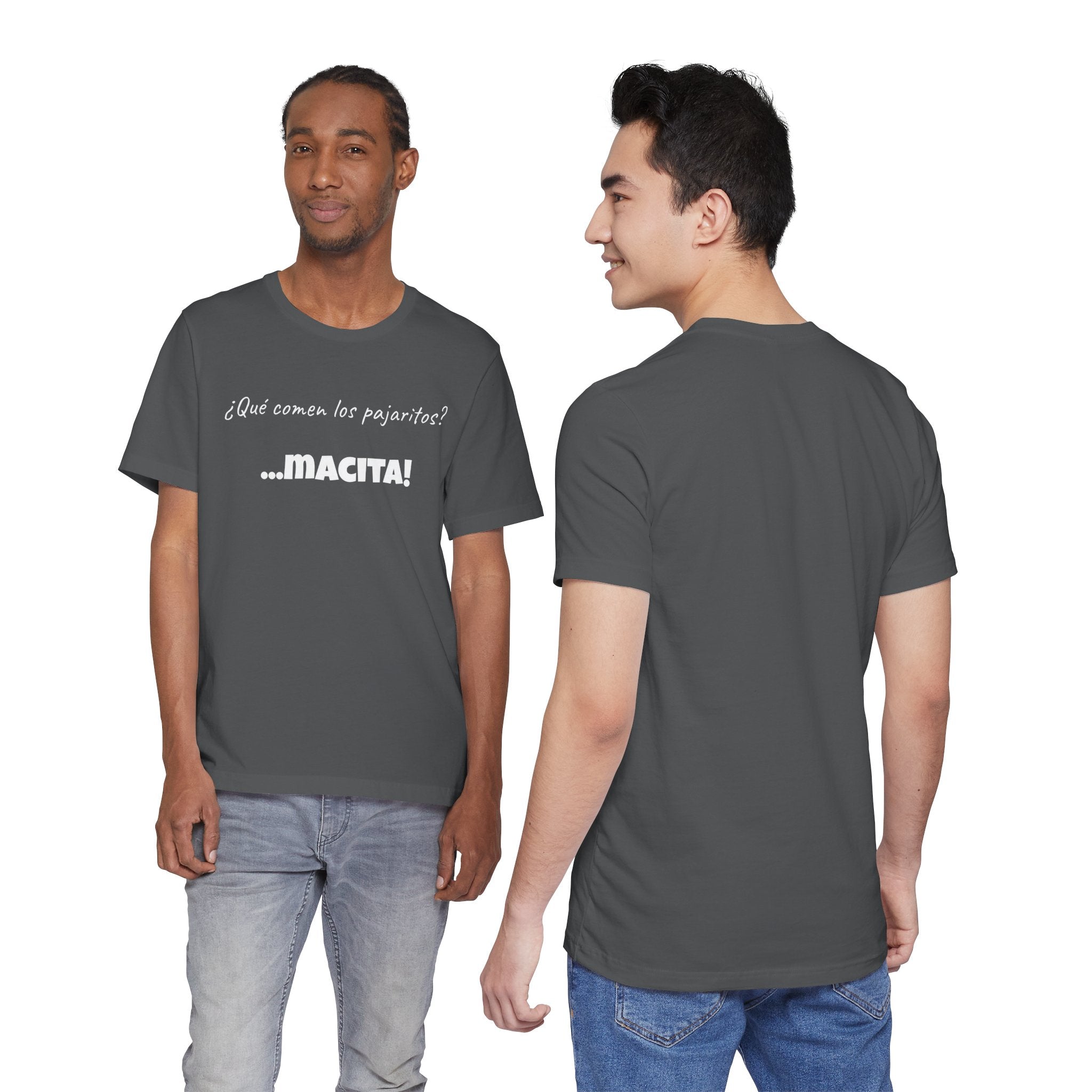 Mexican Humor T shirt,Latin Expression Tee,Mexican Sayings T shirt.'¿Que comen los pajaritos?'