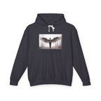 ALADOS  Angel Wings Hoodie,Unisex Lightweight Hoodie Sweatshirt, Unique Gift for Trendsetters. 'LOS ANGELES'