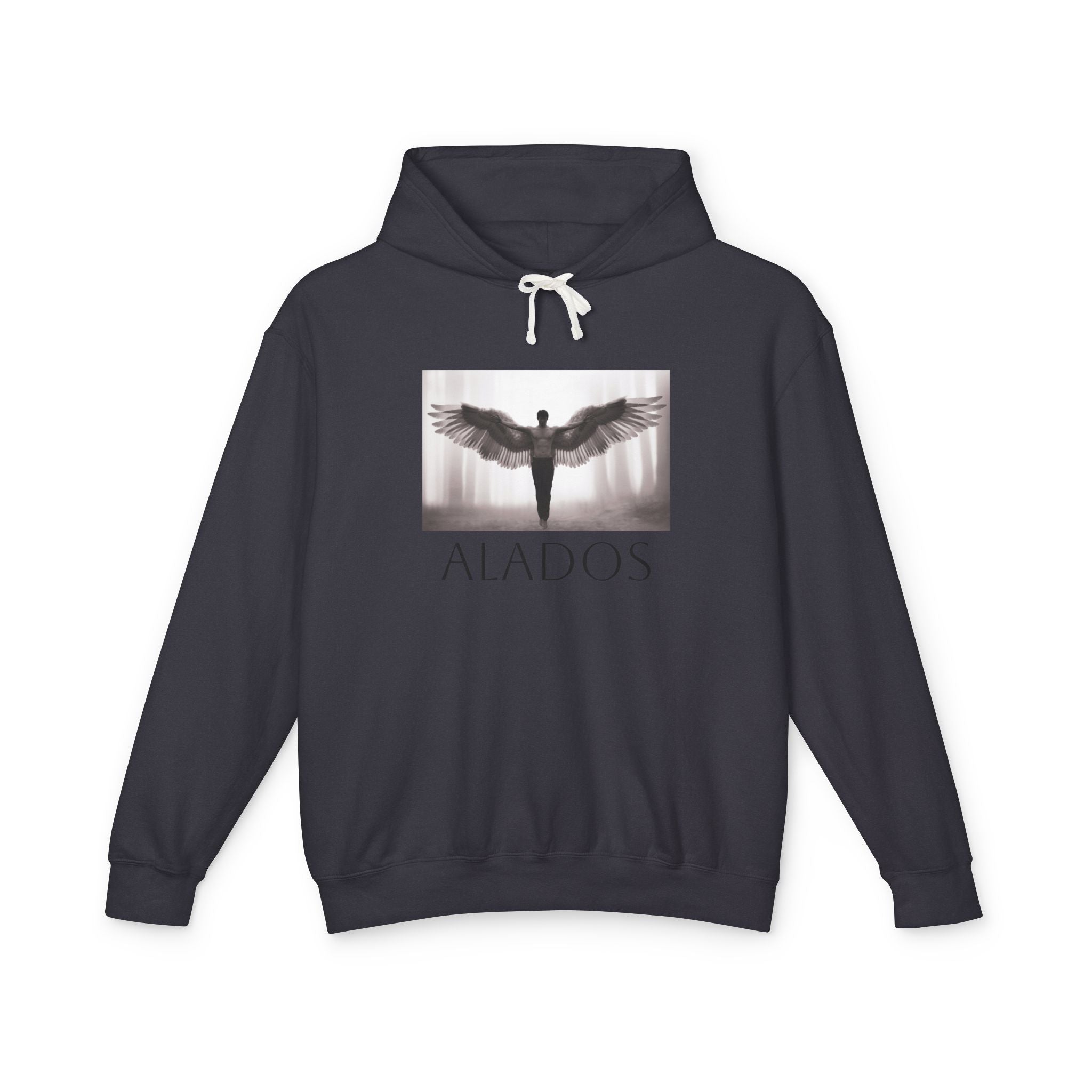 ALADOS  Angel Wings Hoodie,Unisex Lightweight Hoodie Sweatshirt, Unique Gift for Trendsetters. 'LOS ANGELES'