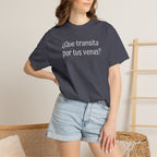 Funny Unisex T-shirt,Mexican Humor Tee,Sarcastic Shirt,Confortable Wear T shirt.'Que transita por tus venas?'