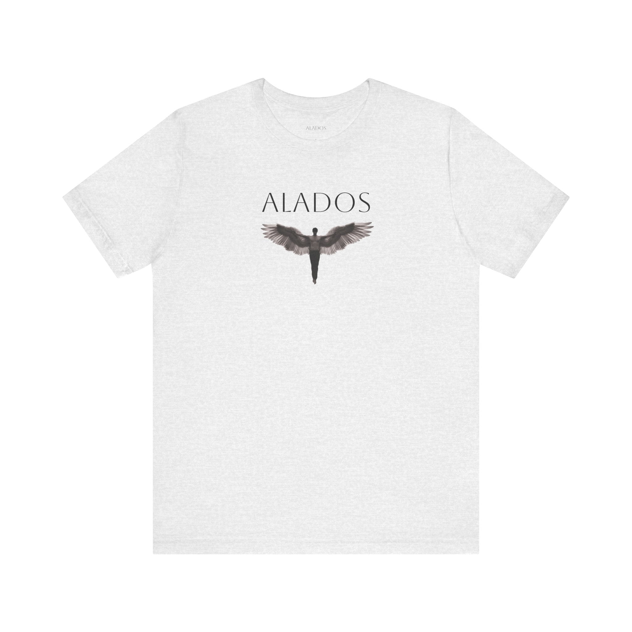 ALADOS.Unisex Angel Wings Graphic Tee, Spiritual Shirt, Gift for Nature Lovers, Casual Wear, Thoughtful Present for Birthdays and Holidays.