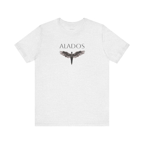 ALADOS.Unisex Angel Wings Graphic Tee, Spiritual Shirt, Gift for Nature Lovers, Casual Wear, Thoughtful Present for Birthdays and Holidays.