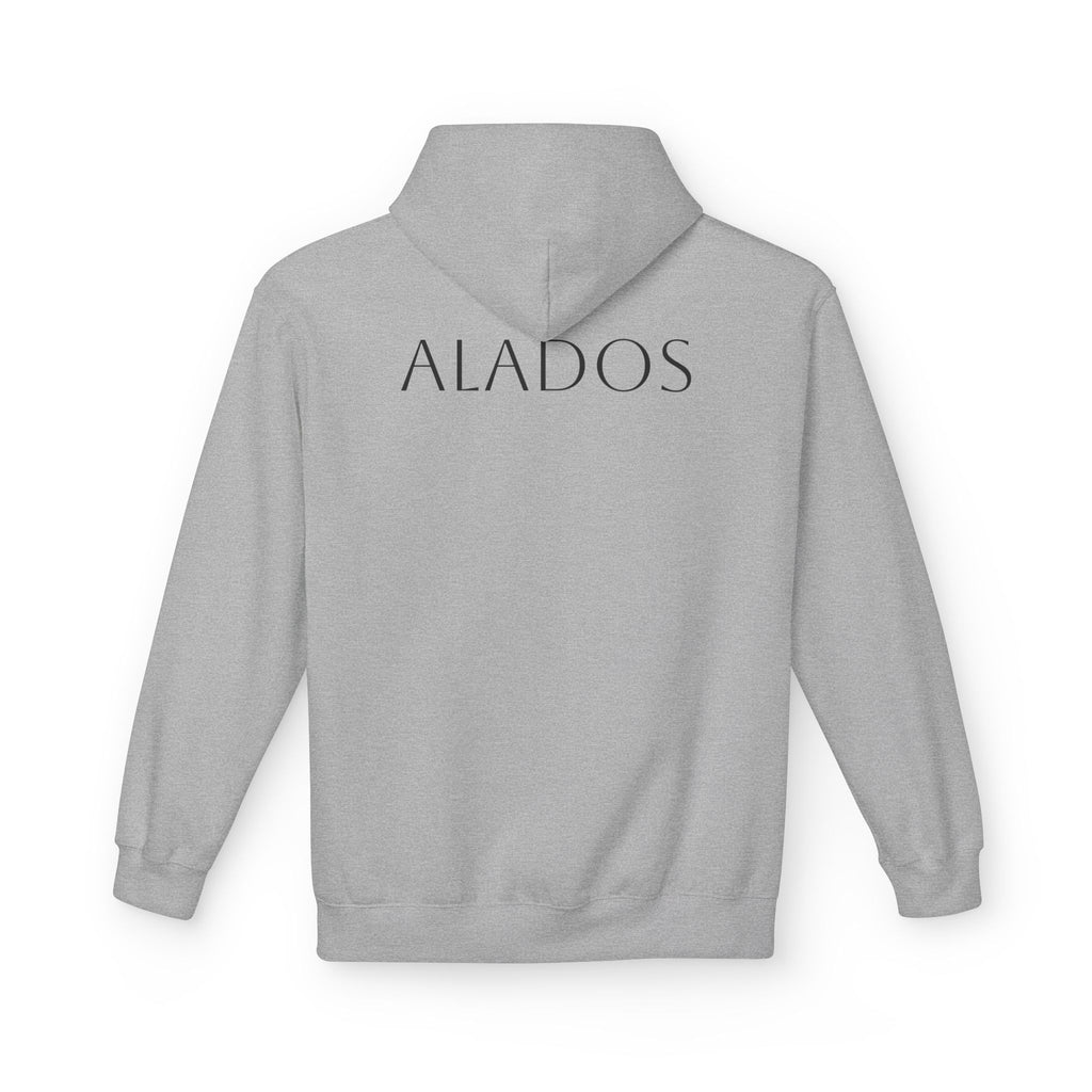 Alados Winged Logo Hoodie — Minimalist Angel Wings Pullover