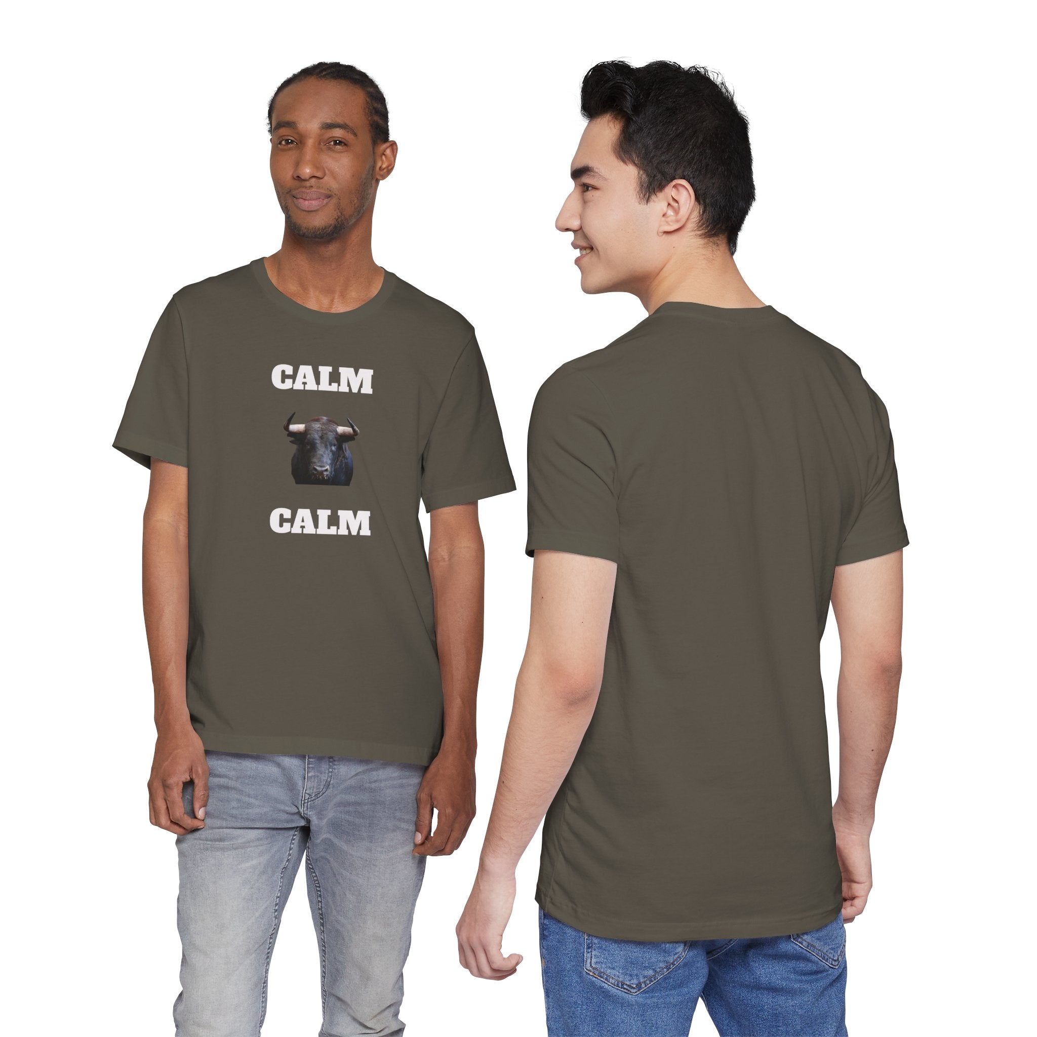 Funny Unisex Tee, Sarcastic T Shirt, Holiday Gift, Casual Wear, Joke Clothing, Birthday Gift. 'Calm... Calm'