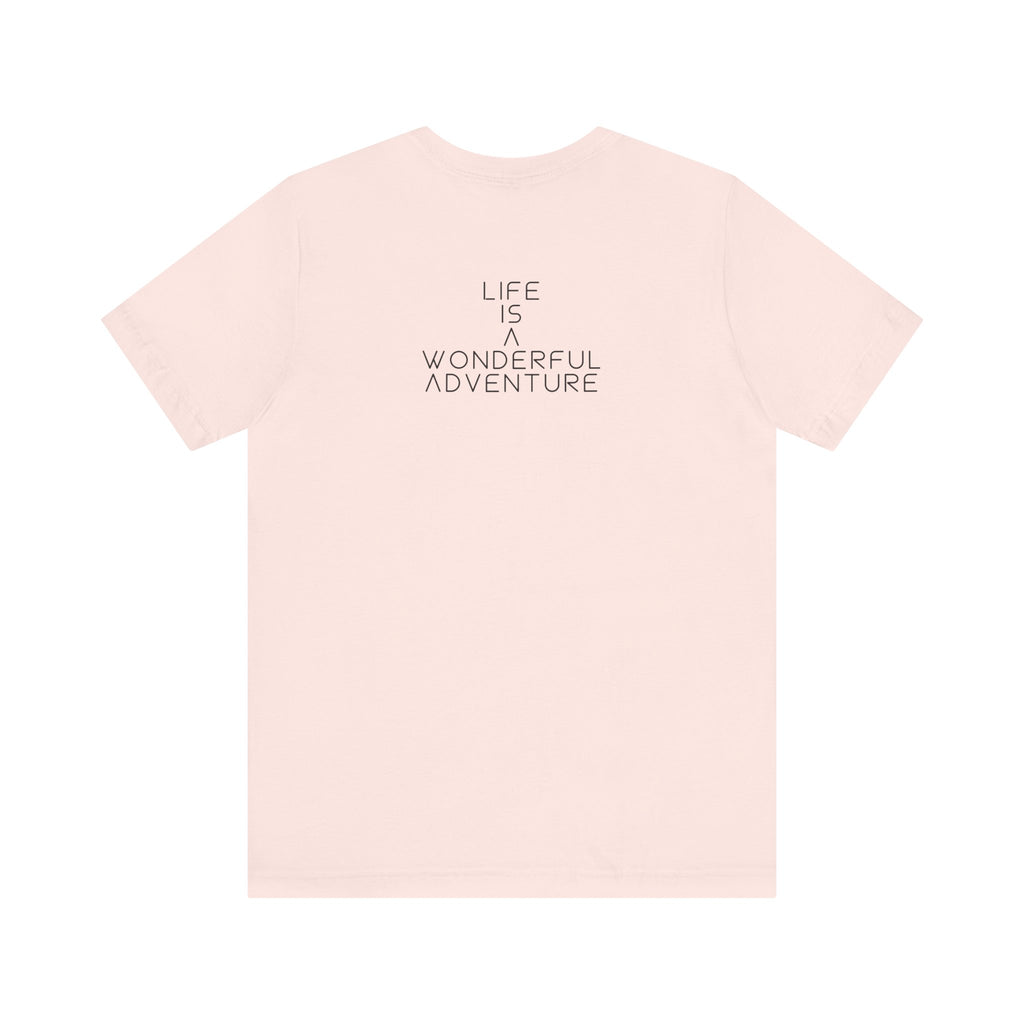 Alados Graphic Tee,Inspirational Unisex Jersey T-Shirt, Adventure Shirt, Angel Wing Shirt, Motivational Top, Gift for Dreamers