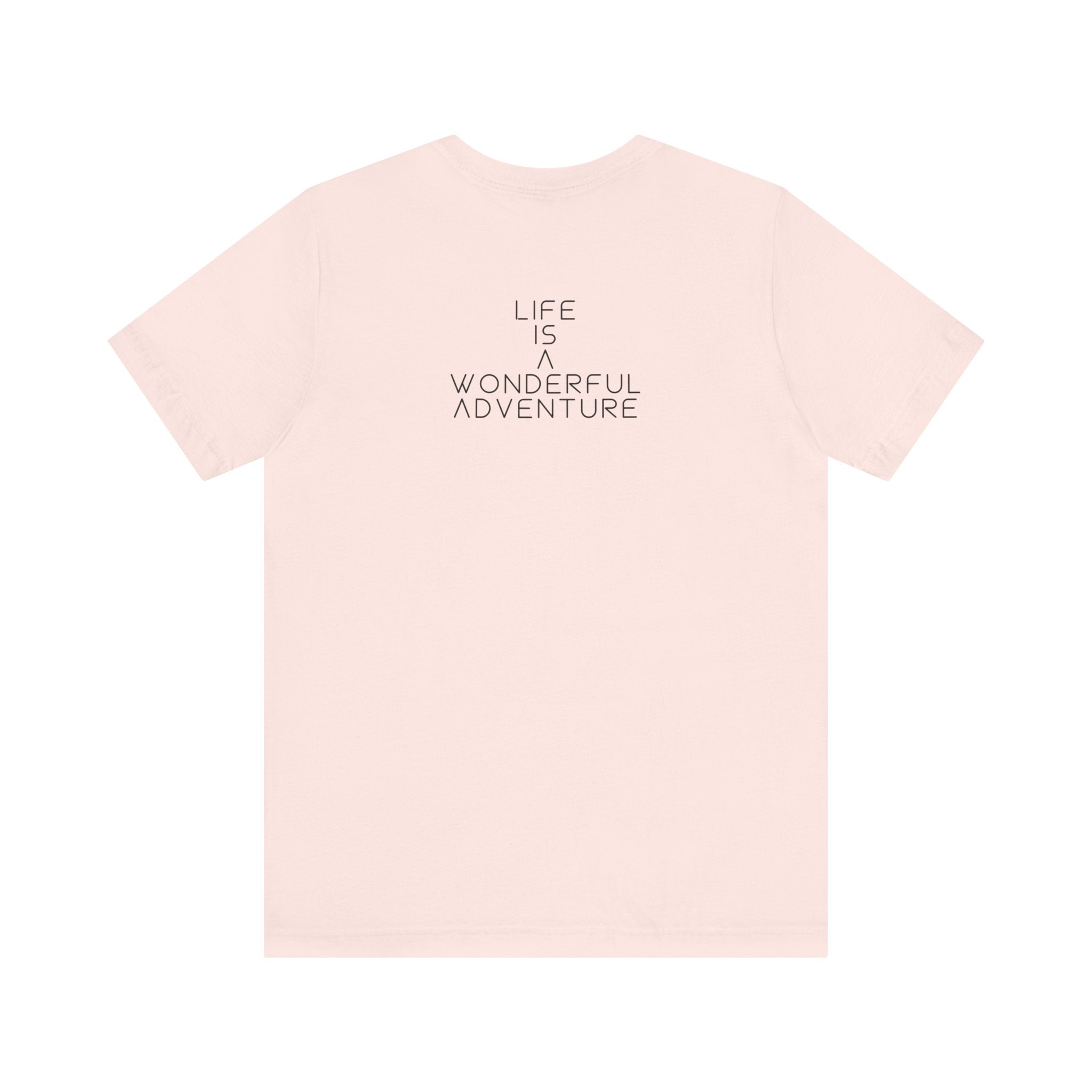 Alados Graphic Tee,Inspirational Unisex Jersey T-Shirt, Adventure Shirt, Angel Wing Shirt, Motivational Top, Gift for Dreamers