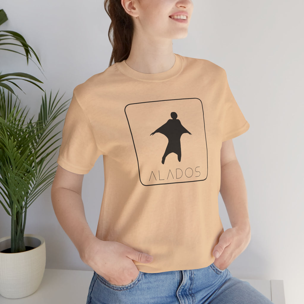 ALADOS.Inspiring Graphic Unisex T-Shirt for Explorers,Unique Design Tee,Motivational Gift for Friends. -Life is a wonderful adventure.-