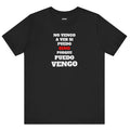 Mexican Unisex T-shirt with Inspirational Quote, Motivational Shirt, Mexican Sayings Shirt,Gift for Him or Her.'No vengo a ver si puedo...'