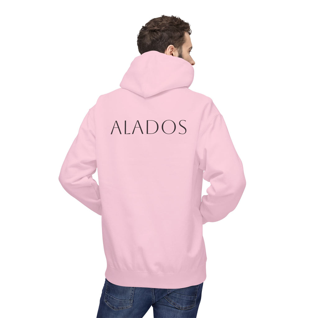 Alados Winged Logo Hoodie — Minimalist Angel Wings Pullover