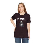 Gothic Nun Tee - Dark Humor Unisex Jersey Shirt - Perfect for Halloween, Parties, Casual Wear, Gifts, Unique Design.YA VALIO