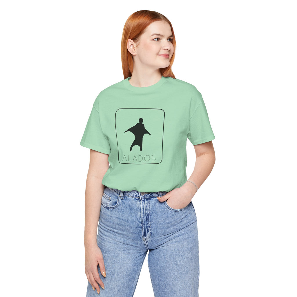 ALADOS.Inspiring Graphic Unisex T-Shirt for Explorers,Unique Design Tee,Motivational Gift for Friends. -Life is a wonderful adventure.-