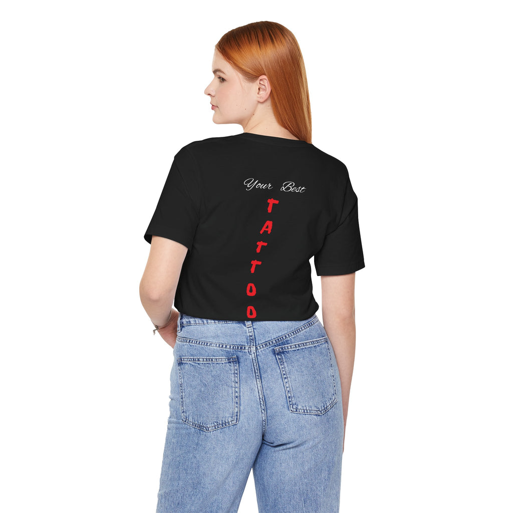 Unisex Jersey Short Sleeve Tee,Funny Tshirt Neutral Gender,Bolt Design Tee. 'Te va a doler,Pero te va a gustar'