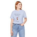 Cute Tee for Women— "Don't Hate Me For Being Pretty" Hummingbird Graphic Tee.Great Gift for Teens