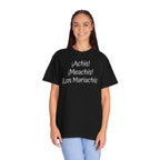 Mexican Humor Tee — Funny Spanish Graphic T-Shirt  'Achis Meachis Los Mariachis'