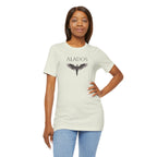 ALADOS.Unisex Angel Wings Graphic Tee, Spiritual Shirt, Gift for Nature Lovers, Casual Wear, Thoughtful Present for Birthdays and Holidays.
