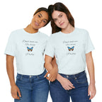 Pretty Butterfly Tee — "Don't Hate Me For Being Pretty" Feminine Graphic T-Shirt