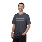 Funny Unisex T-shirt,Mexican Humor Tee,Sarcastic Shirt,Confortable Wear T shirt.'Que transita por tus venas?'