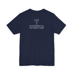 Angelic Wings Tee: Spiritual Unisex Jersey Shirt, Inspirational Gift, Motivational Wear, Ideal for Meditation, Unique Fashion