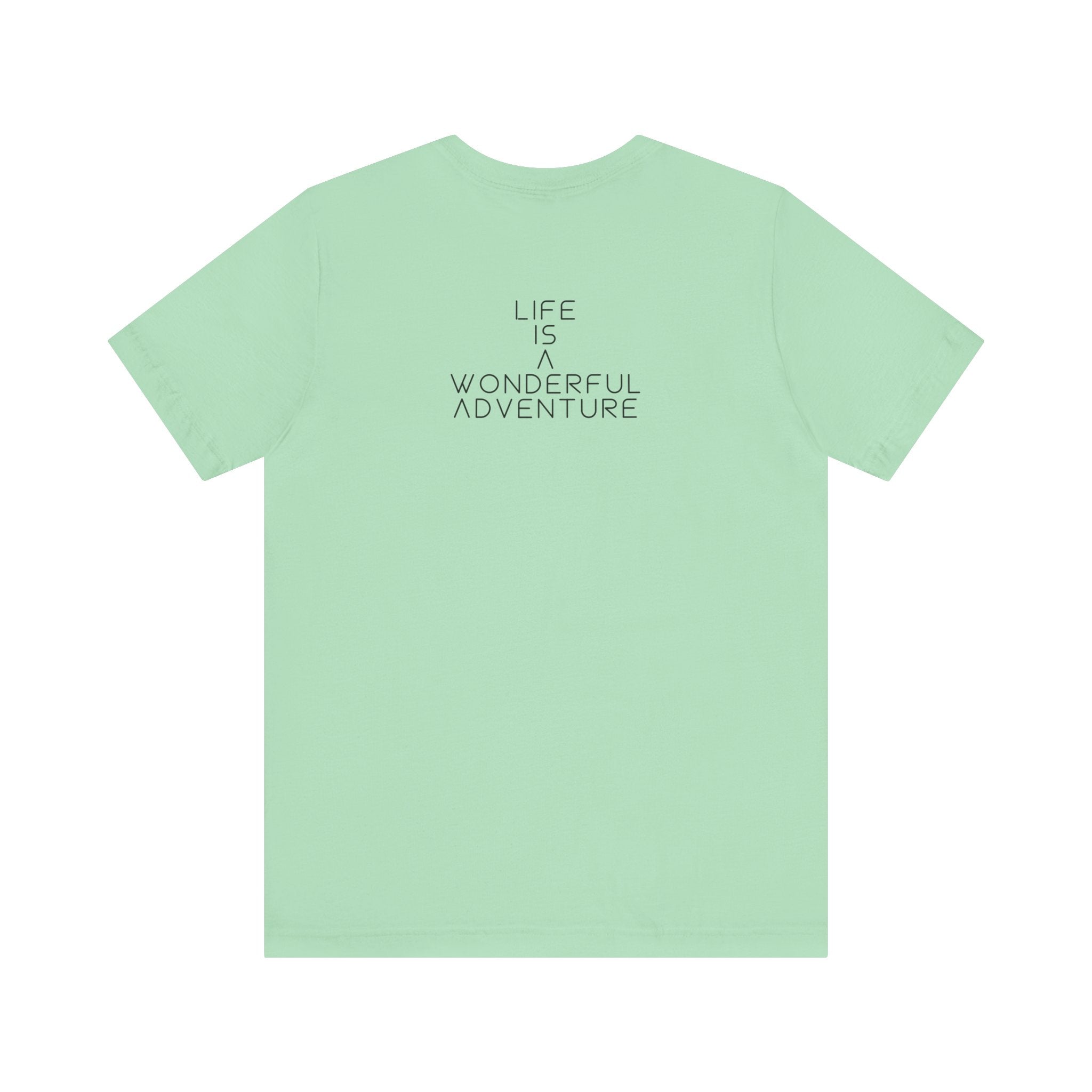 Alados Graphic Tee,Inspirational Unisex Jersey T-Shirt, Adventure Shirt, Angel Wing Shirt, Motivational Top, Gift for Dreamers