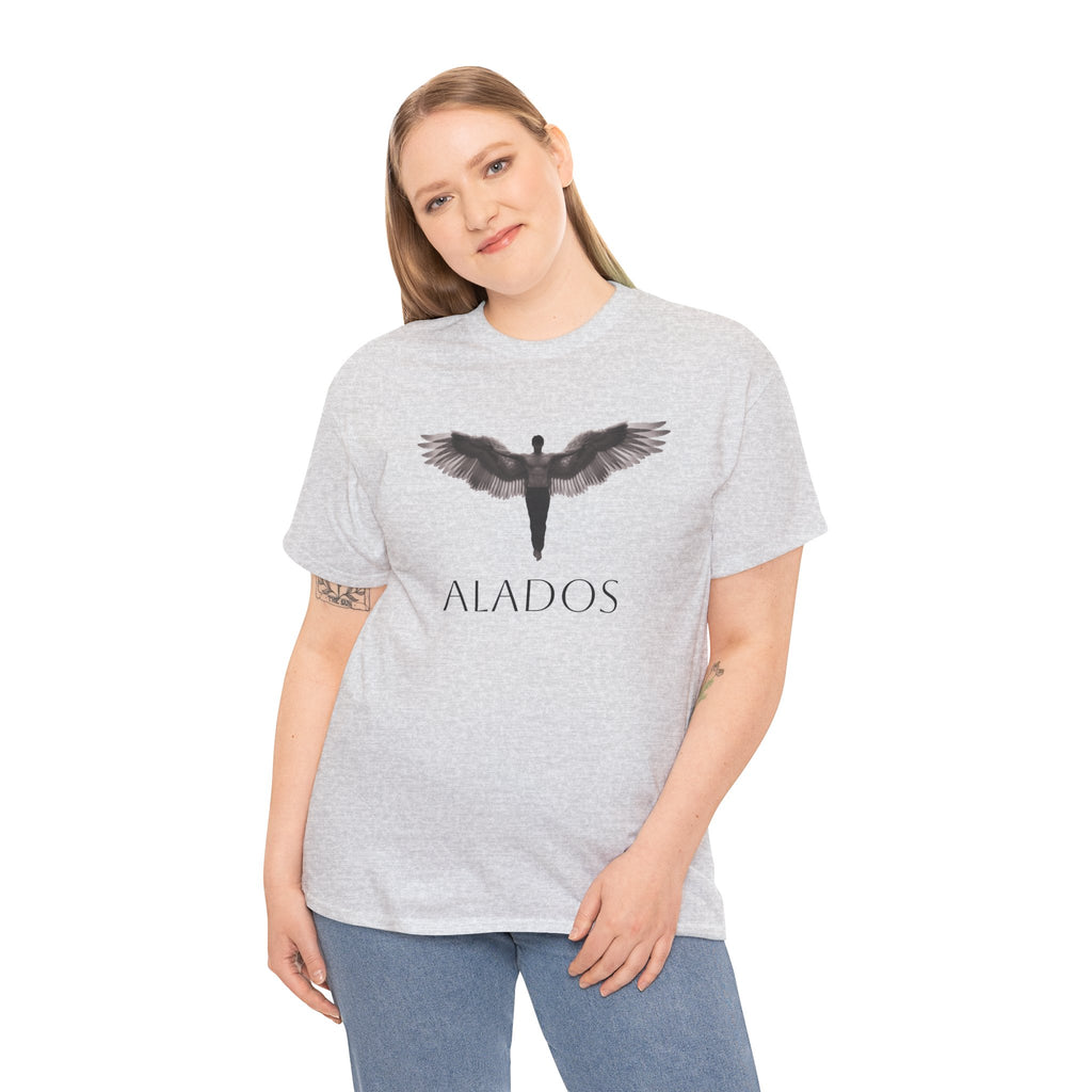 Alados Angel Wing Tee — Minimalist Mythic Graphic T-Shirt