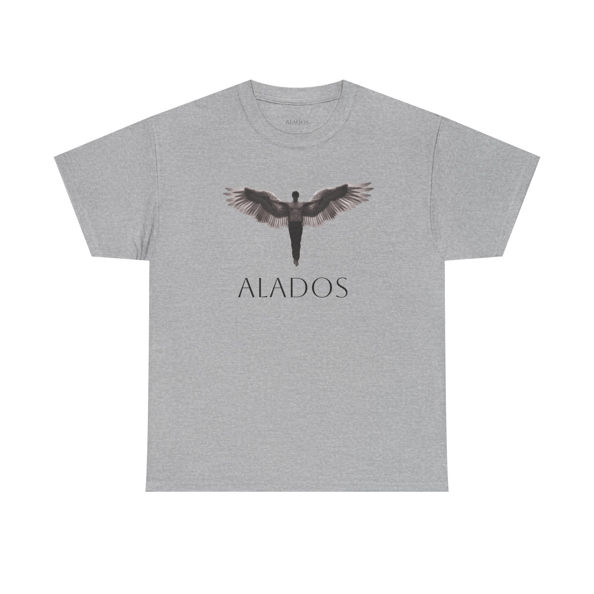Alados Angel Wing Tee — Minimalist Mythic Graphic T-Shirt