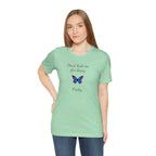 Cute Shirt for Women,Pretty Butterfly Graphic Tee,Unique Design Top,Casual Summer Wear- Don't Hate Me for Being Pretty-