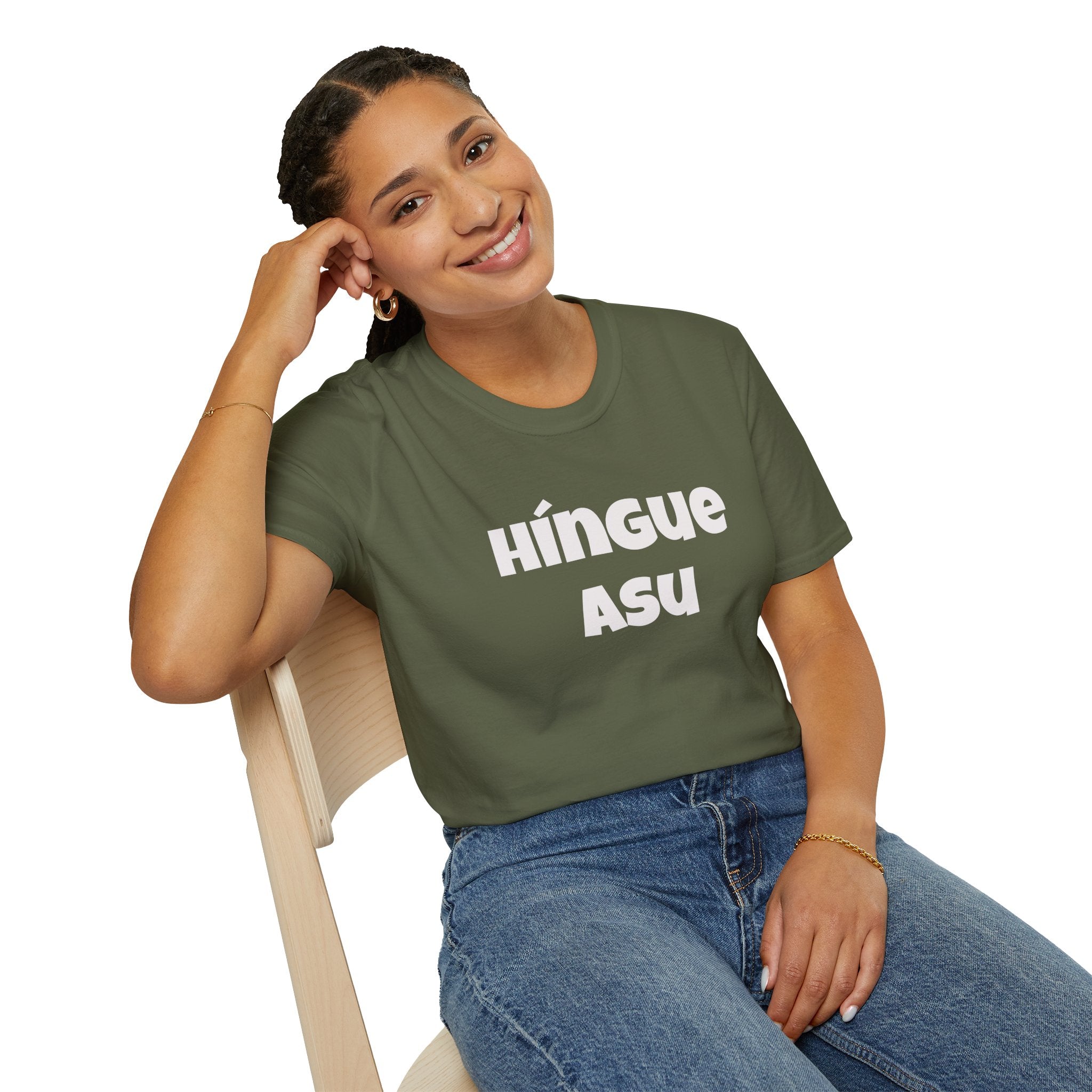 Bold Design Tee,Funny Unisex Shirt,Mexican Humor T shirt,Birthday Gift Tee. 'HINGUE ASU'