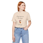 Cute Tee for Women— "Don't Hate Me For Being Pretty" Hummingbird Graphic Tee.Great Gift for Teens