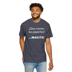 Funny T-Shirt for Men, Humorous Tee, Sarcastic T shirt,Mexican Sayings T shirt.Mexican Humor T shirt. 'Que comen los pajaritos?