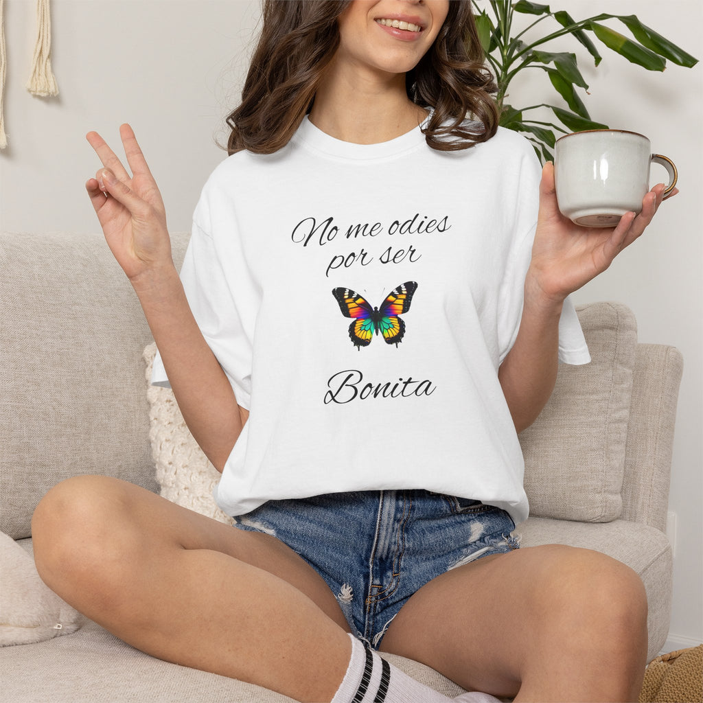 Cute Girls T-shirt, Best Gift for Women, Great Gift for Teens, Adorable Tee for Her. 'Ńo me odies por ser bonitaH