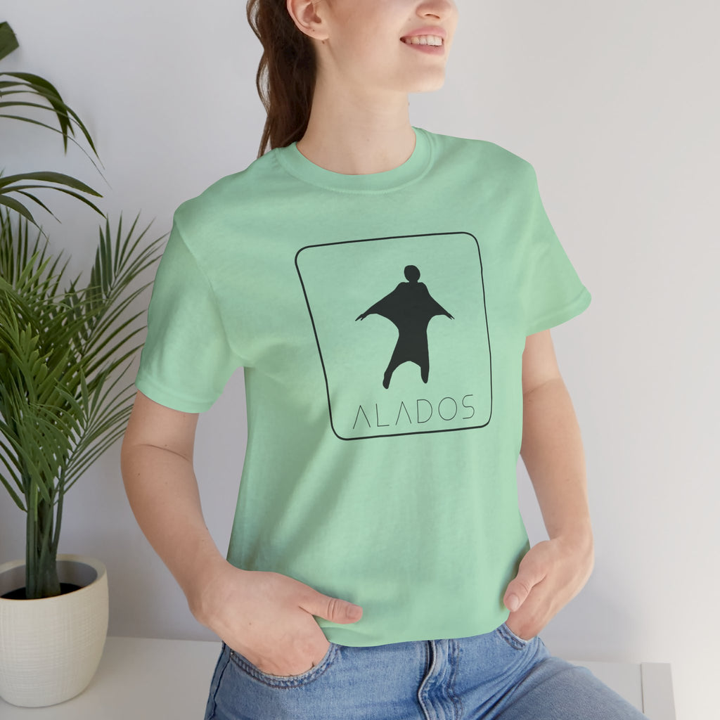 ALADOS.Inspiring Graphic Unisex T-Shirt for Explorers,Unique Design Tee,Motivational Gift for Friends. -Life is a wonderful adventure.-