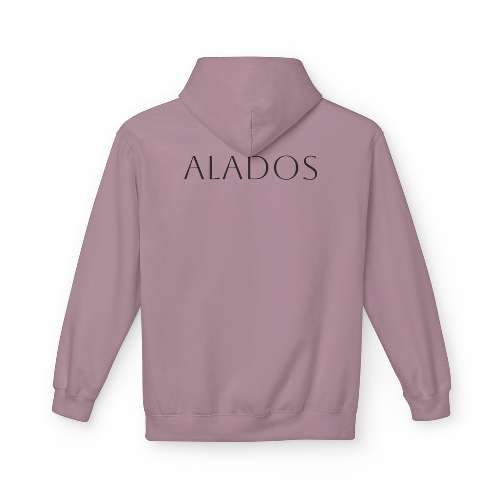 Alados Winged Logo Hoodie — Minimalist Angel Wings Pullover
