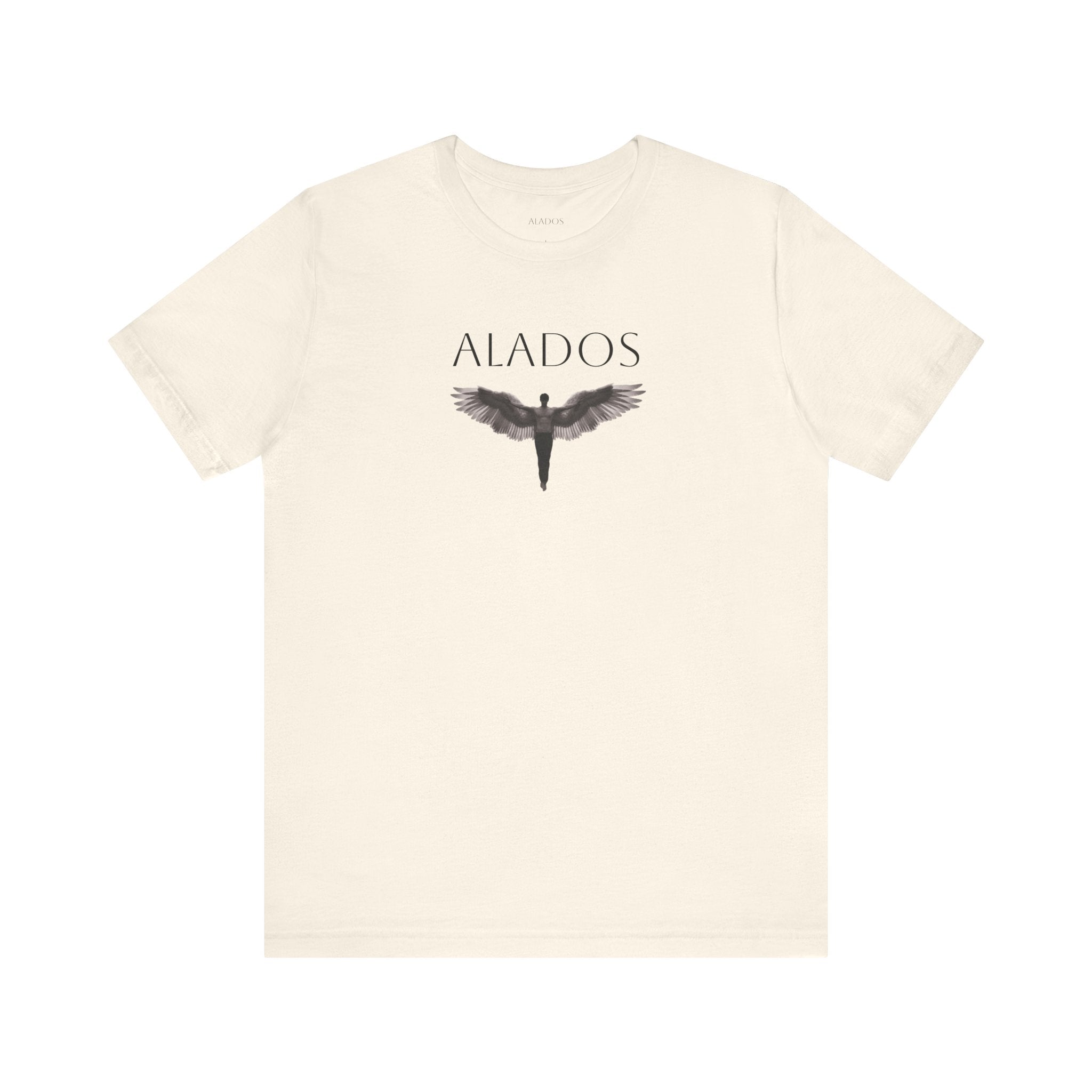 ALADOS.Unisex Angel Wings Graphic Tee, Spiritual Shirt, Gift for Nature Lovers, Casual Wear, Thoughtful Present for Birthdays and Holidays.