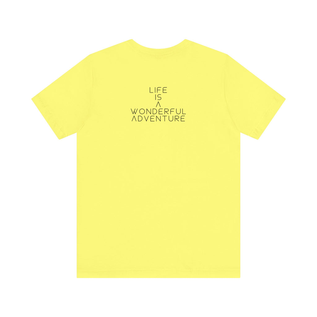 Alados Graphic Tee,Inspirational Unisex Jersey T-Shirt, Adventure Shirt, Angel Wing Shirt, Motivational Top, Gift for Dreamers