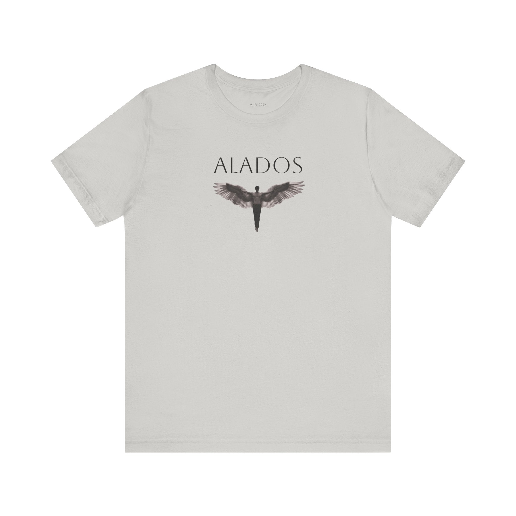 ALADOS.Unisex Angel Wings Graphic Tee, Spiritual Shirt, Gift for Nature Lovers, Casual Wear, Thoughtful Present for Birthdays and Holidays.