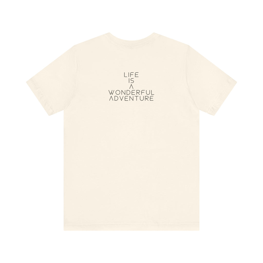 Alados Graphic Tee,Inspirational Unisex Jersey T-Shirt, Adventure Shirt, Angel Wing Shirt, Motivational Top, Gift for Dreamers