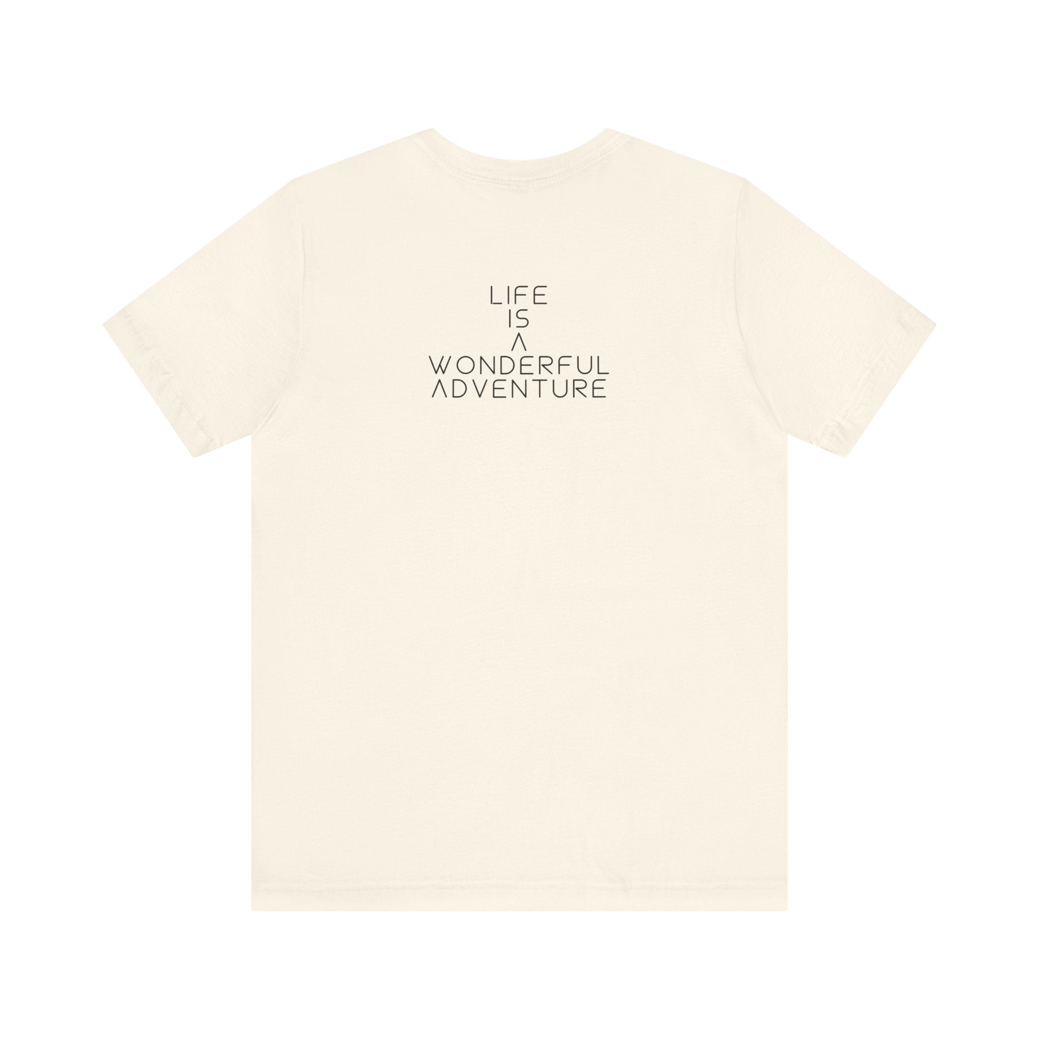 Alados Graphic Tee,Inspirational Unisex Jersey T-Shirt, Adventure Shirt, Angel Wing Shirt, Motivational Top, Gift for Dreamers