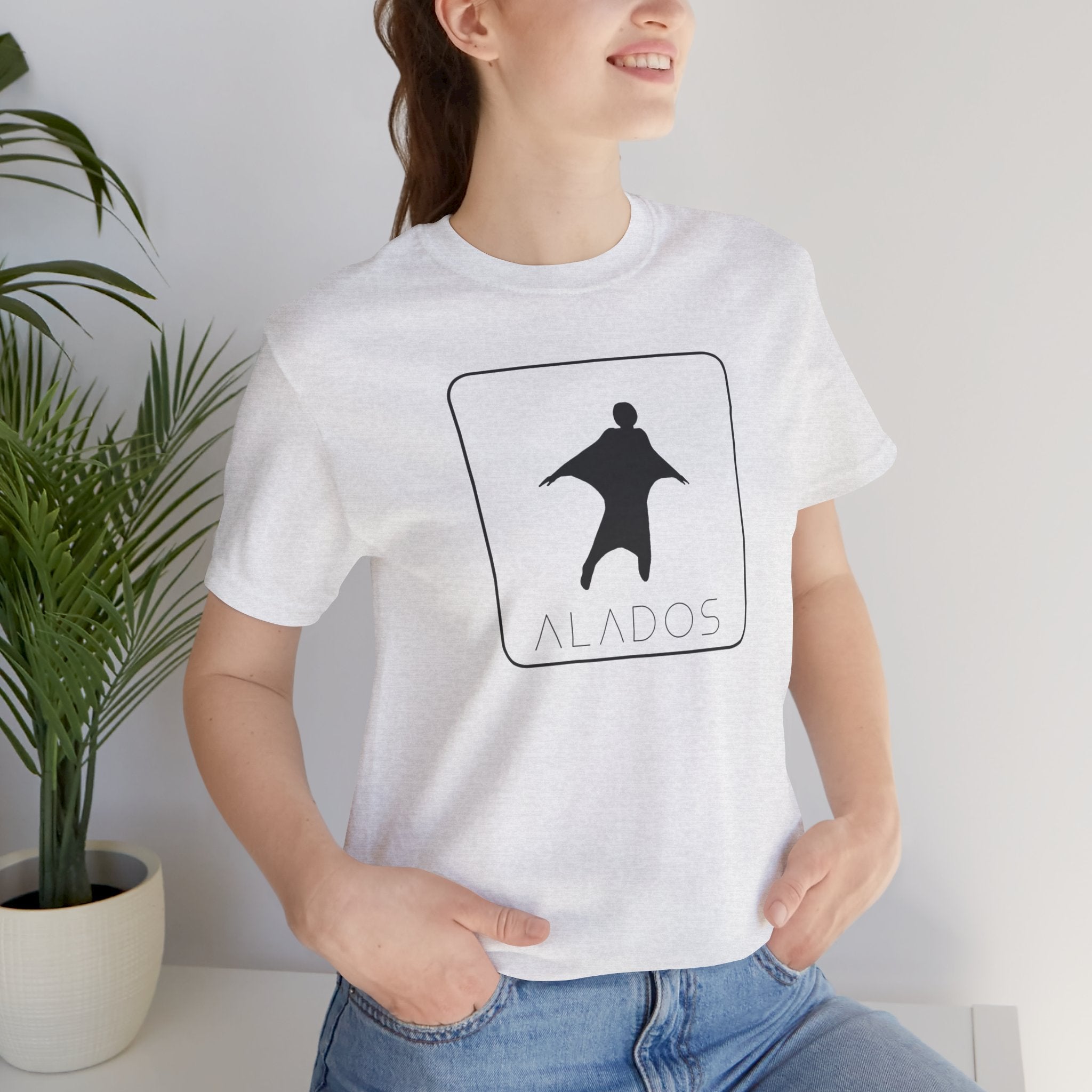 ALADOS.Inspiring Graphic Unisex T-Shirt for Explorers,Unique Design Tee,Motivational Gift for Friends. -Life is a wonderful adventure.-