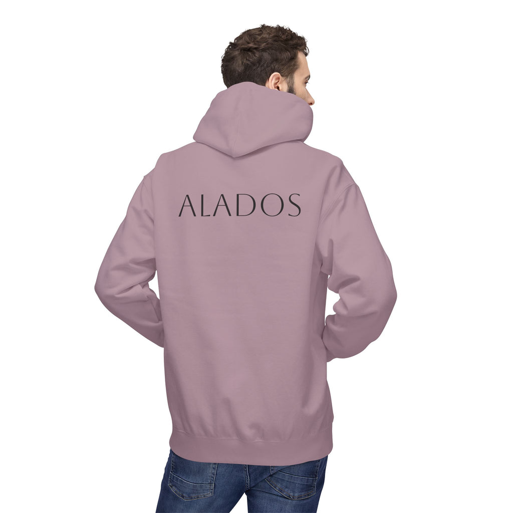 Alados Winged Logo Hoodie — Minimalist Angel Wings Pullover