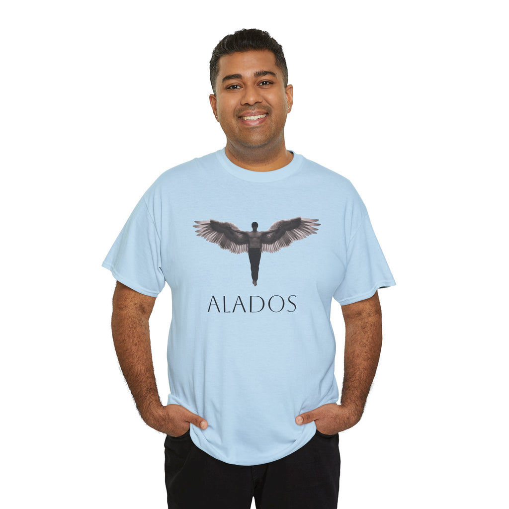 Alados Angel Wing Tee — Minimalist Mythic Graphic T-Shirt
