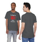 Funny T-shirt for Men,Great Gift for Friends,Mexican Humor Tee.Casual Wear for Men.'Ya llego tu mero mero sabor ranchero'