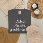 Mexican Humor Tee — Funny Spanish Graphic T-Shirt  'Achis Meachis Los Mariachis'