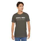 Funny Mexican T shirt, Unisex Short Sleeve Tee - Perfect for Everyday Casual Wear.' 'Andili Wei.'