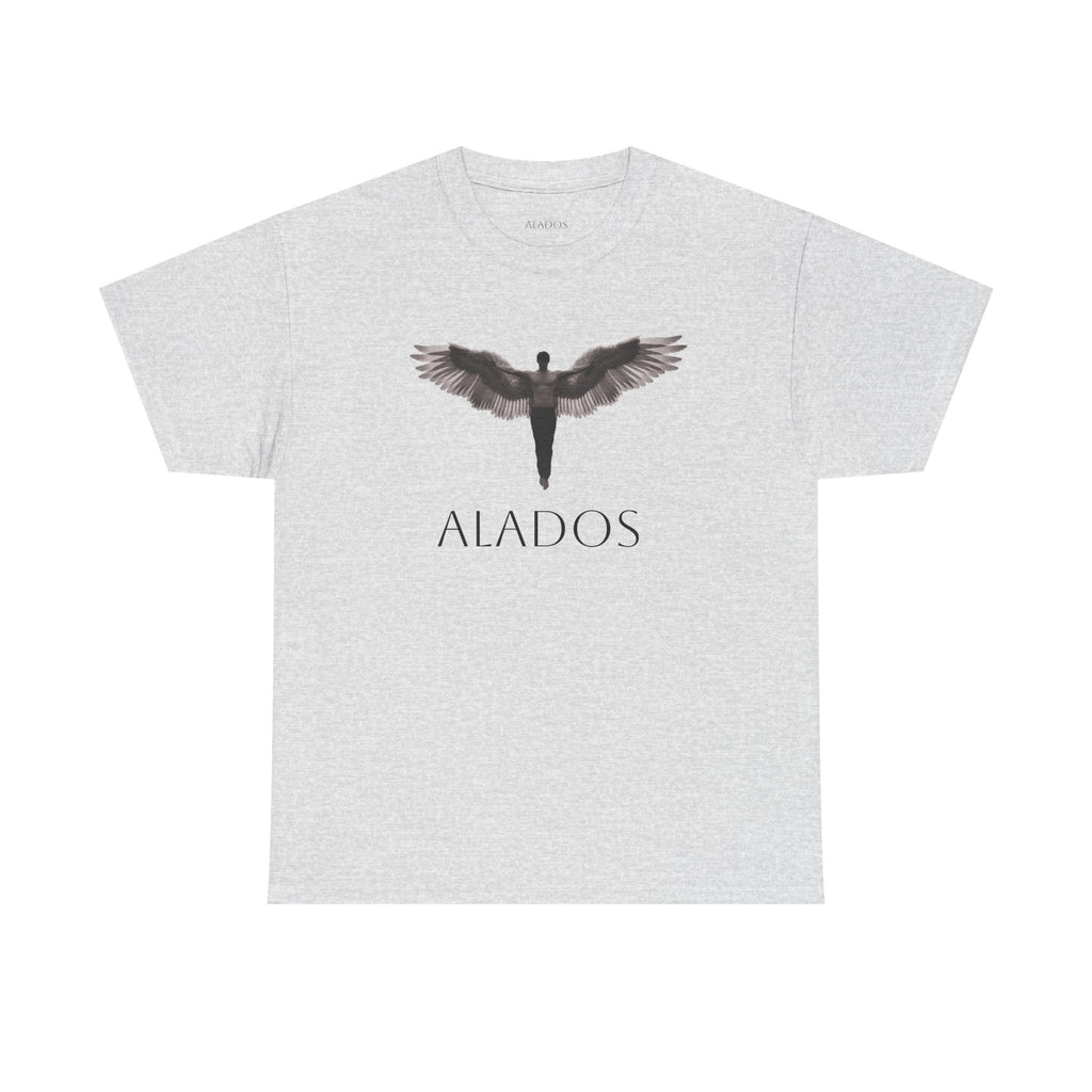 Alados Angel Wing Tee — Minimalist Mythic Graphic T-Shirt