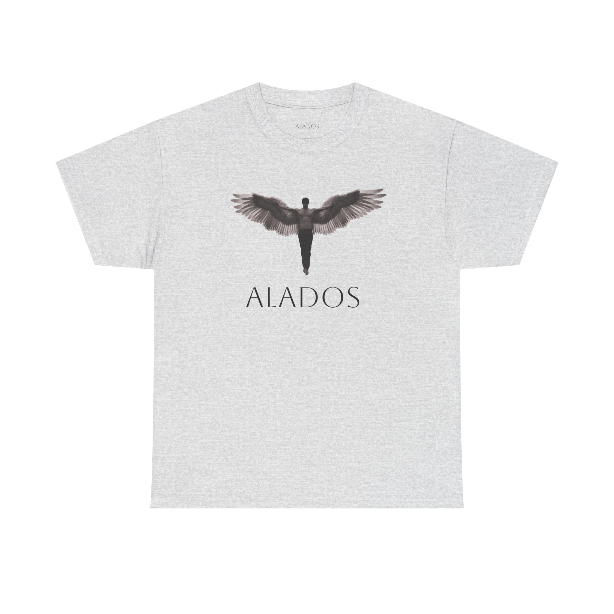 Alados Angel Wing Tee — Minimalist Mythic Graphic T-Shirt