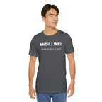 Funny Mexican T shirt, Unisex Short Sleeve Tee - Perfect for Everyday Casual Wear.' 'Andili Wei.'